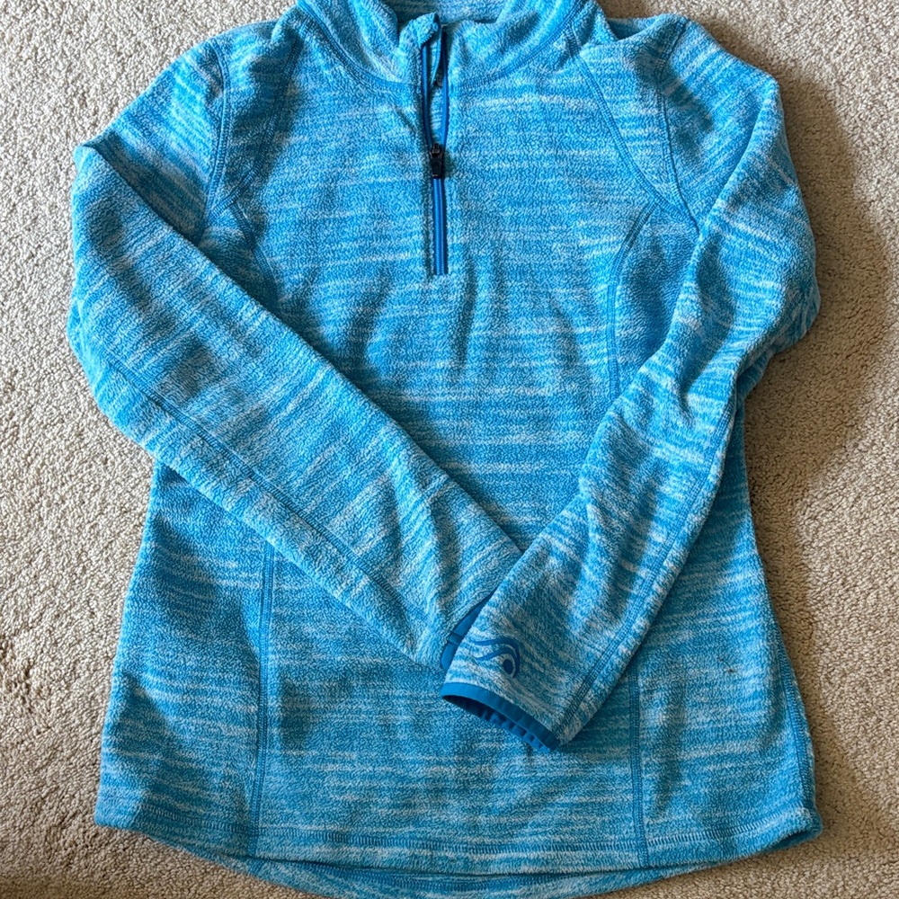 Ideology Blue Quarter Zip Fleece